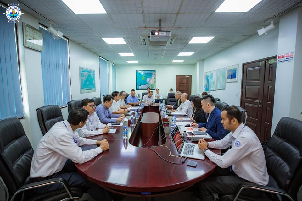 Held a discussion meeting with Crown Agents regarding Project for the Development of Vessel Traffic System (VTS)
