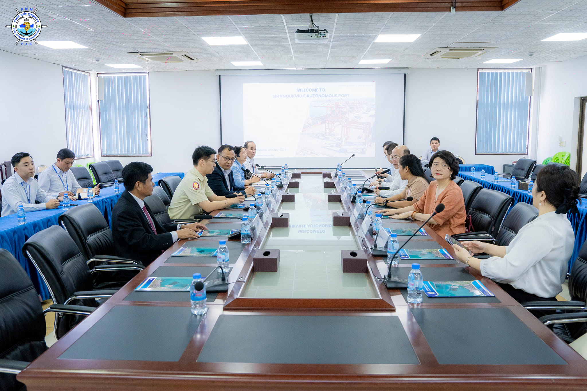 Welcomed a delegation visit of Members of Standing Committee of Guangdong Provincial Committee of the Chinese Communist Party, led by Mr. Song Fulong
