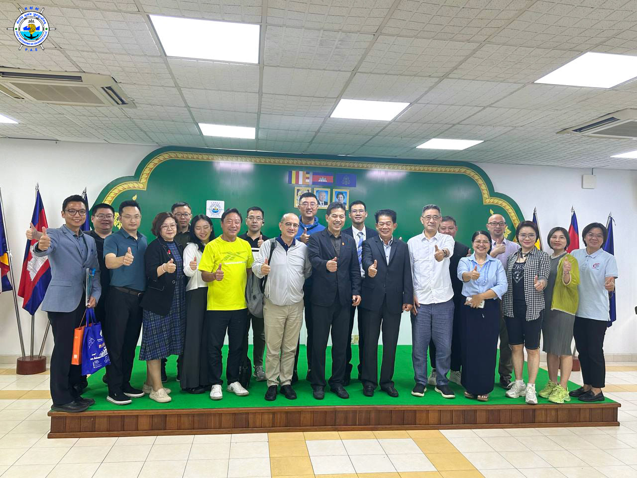 welcomed a visit of China Federation of Logistics & Purchasing (CFLP) working group in purpose to learn about PAS’s operations
