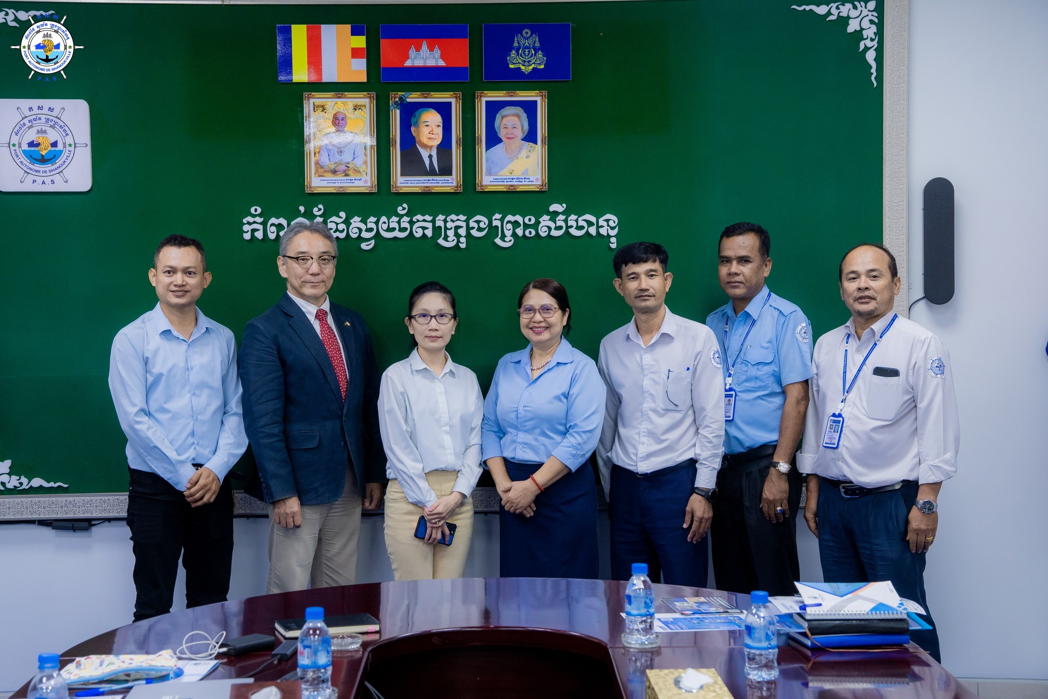 Welcomed a visit of Forval (Cambodia) Company to Sihanoukville Autonomous Port
