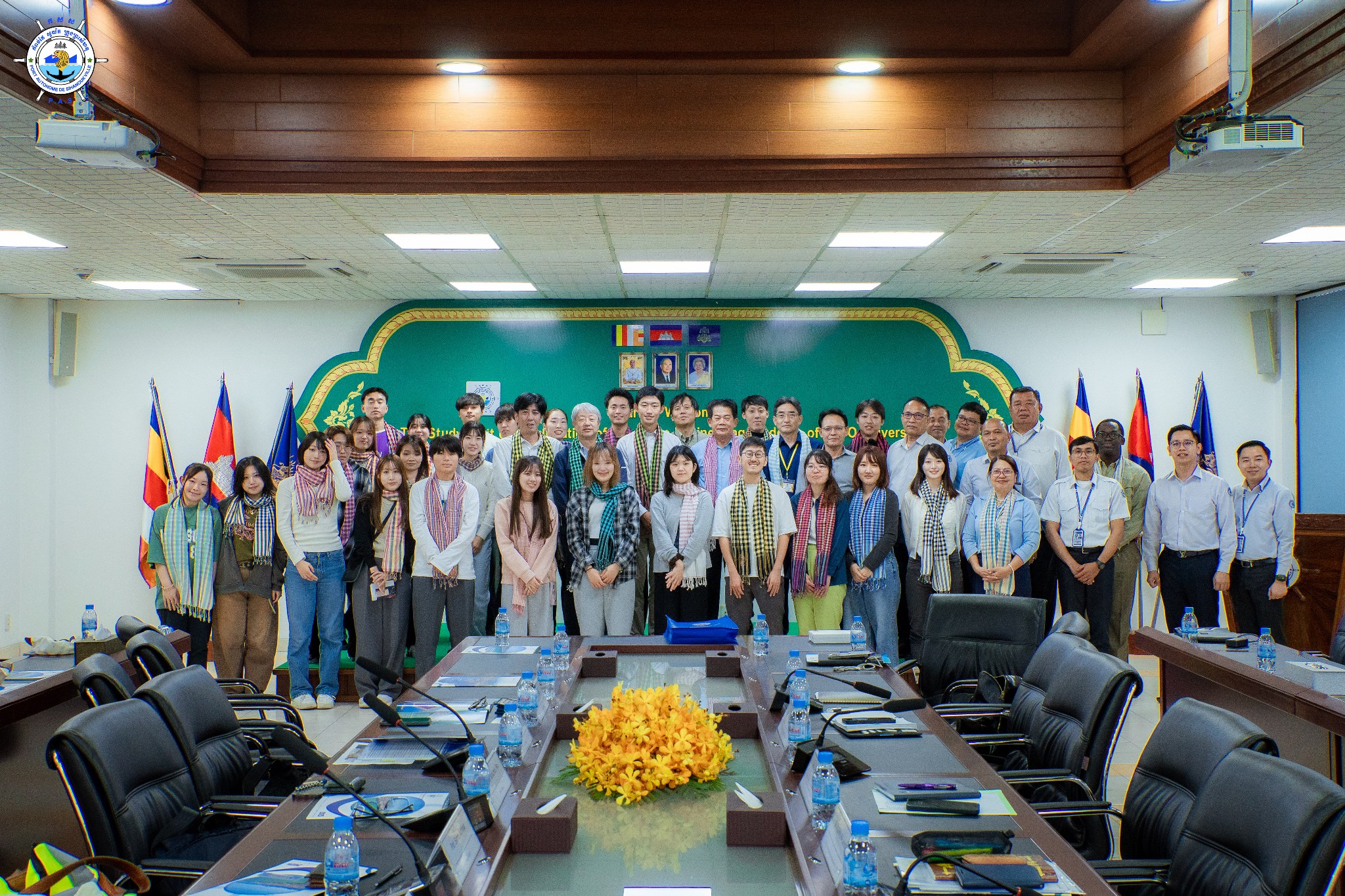 A courtesy visit of Japanese Engineering Students (26 persons) from TOYO
