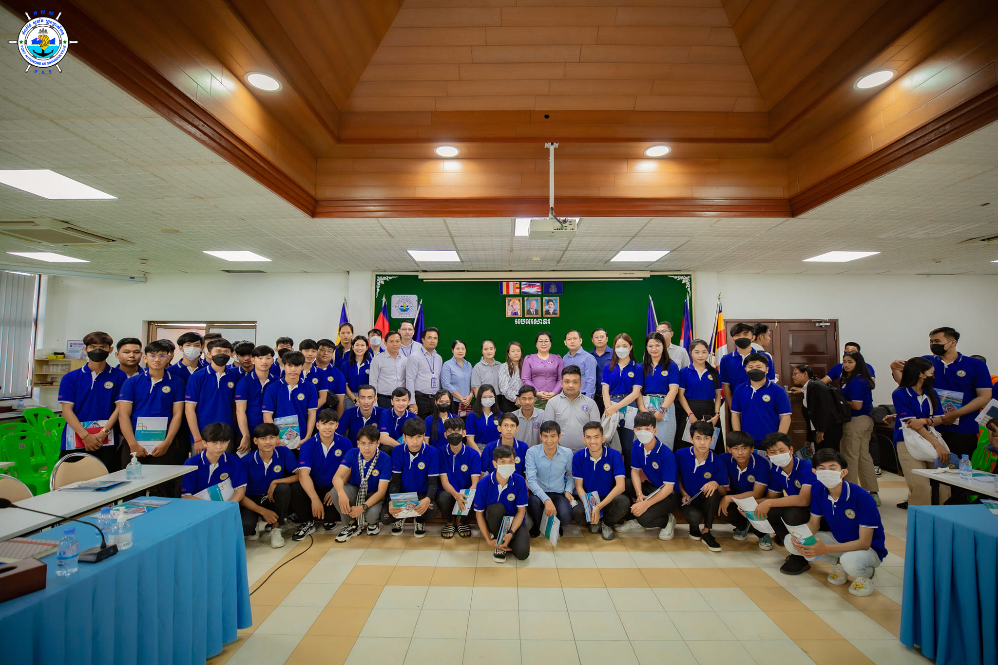 Welcomed a visit of 105 students (16 females), led by 8 professors (2 females) from National Technical Training Institute
