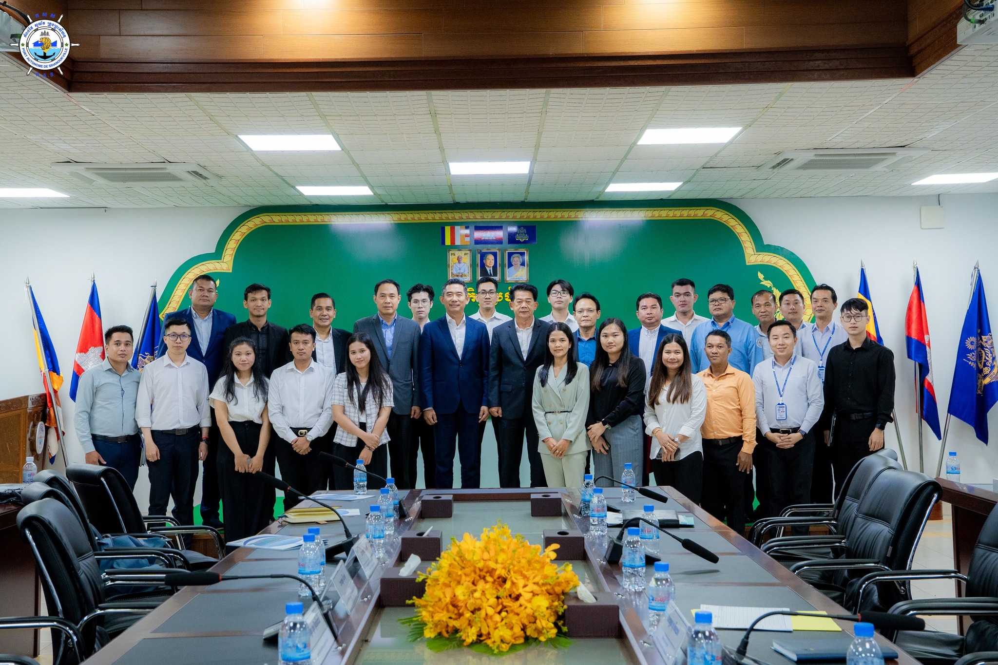 Welcomed a visit of approximately 40 members of delegation and study team of the Secretariat of Cambodia industrial Development
