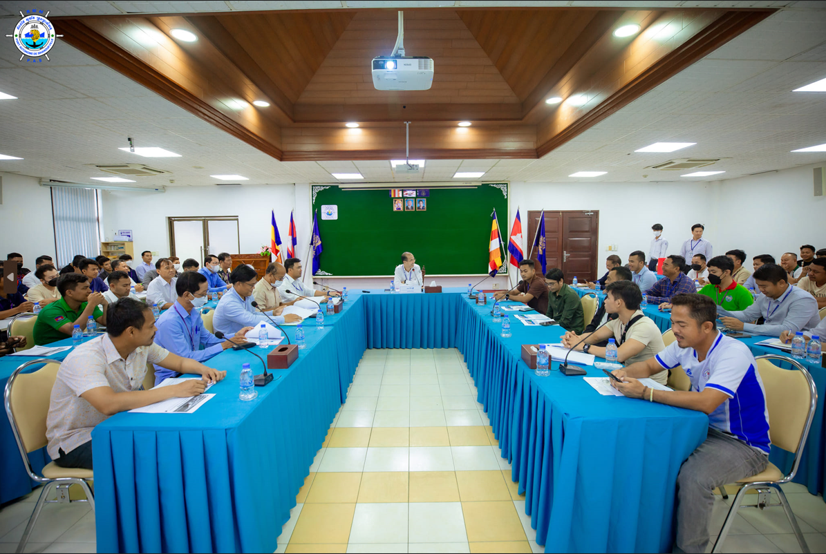 កិច្ចប្រជុំផ្សព្វផ្សាយ ស្តីពីការប្រើប្រាស់កម្មវិធី Mobile App របស់កំពង់ផែស្វយ័តក្រុងព្រះសីហនុ
